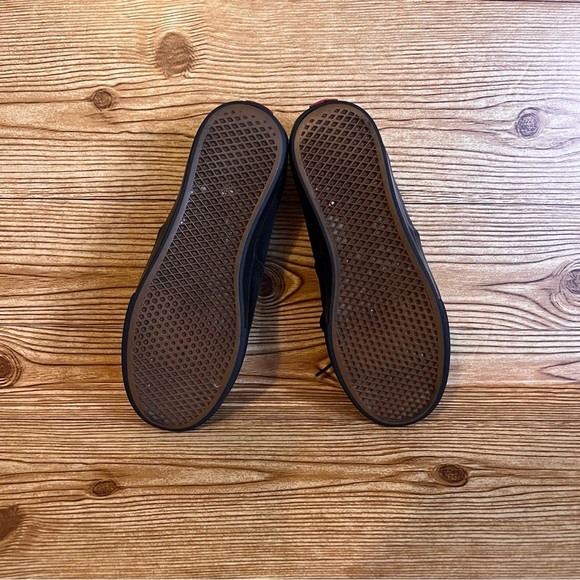 Vans Off the Wall Unisex TB9C Black Lace Up Low Top Skate Shoes Size M 5… - Picture 10 of 12